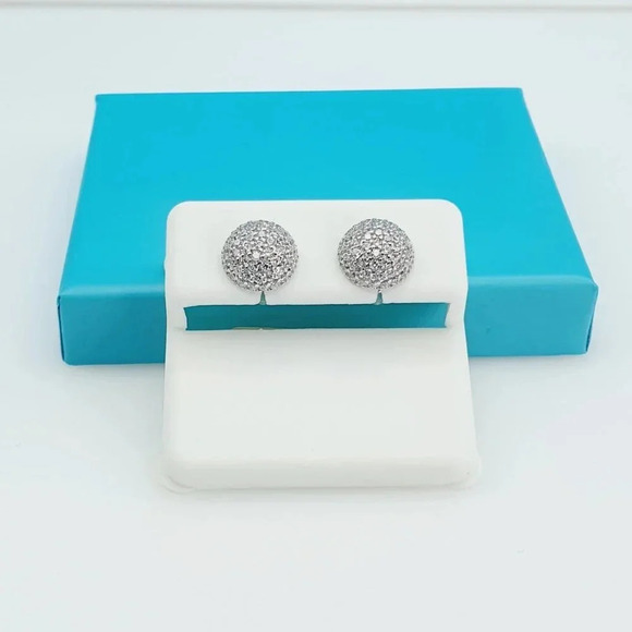 "925 Sterling Silver CZ Beautiful Earrings for Women, 1USPAR4174 - Picture 7 of 11